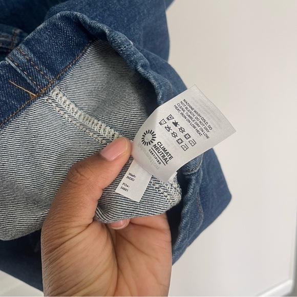 Reformation Nikki Bustier Denim Mini Dress - Picture 8 of 11